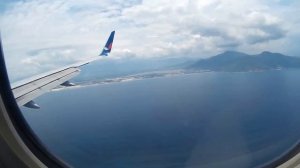 Вьетнам,Нячанг .Посадка в аэропорт Камрань,Nha Trang.