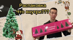 Распаковка ёлки с Садовода? ?