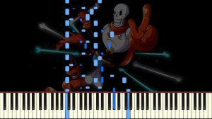 Undertale - Bonestrousle | Piano Cover