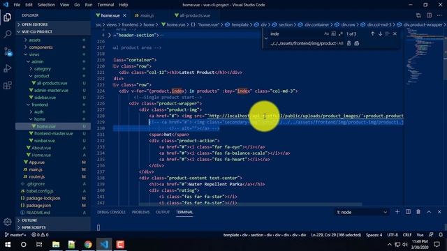 laravel  vue js restfull api Ecommerce Bangla frontend-2 part-43