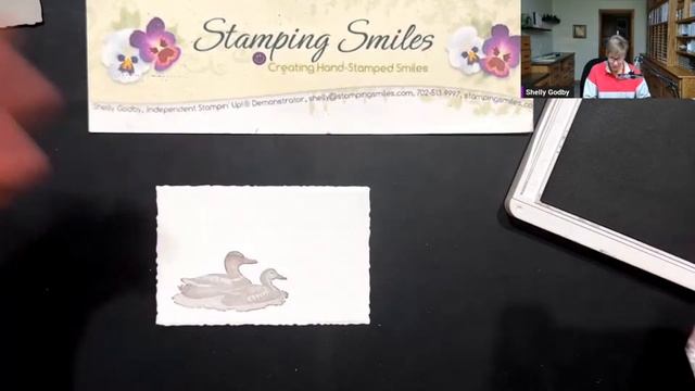 Handmade Masculine Card Idea with Feathered Flight Stamp Set смотреть онлайн