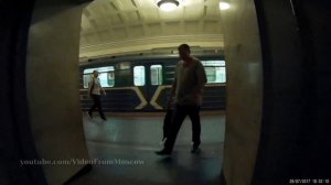 Вход на станцию метро "Охотный ряд" - "Театральная" // 28.07.2017