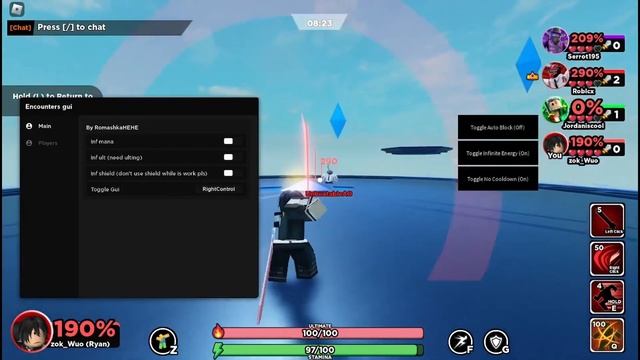 [2?] Op Encounters Scripts No cooldown, Slow player, Inf Mana + More смотреть онлайн