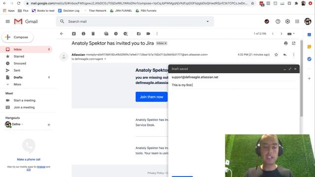 Raise issue via Email - Jira Service Desk 2020 смотреть онлайн