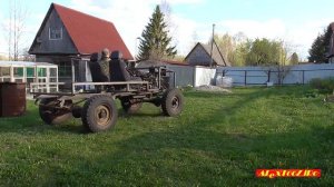 Первый выезд на вездеходе из ваз 21083 - Проект Гряземес
