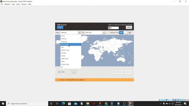 Tutorial instalasi Oracle Linux 8 di VirtualBox