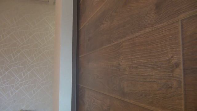 Ремонт в частном доме.Ч2.Стенка из ламината в нише со скрытой подсветкой. смотреть онлайн