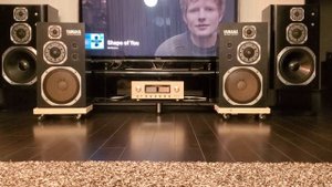 luxman L505s and Yamaha NS1000M