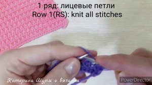 06. Суперлегкая ажурная сетка спицами. Летний узор. Вязание Узоры спицами