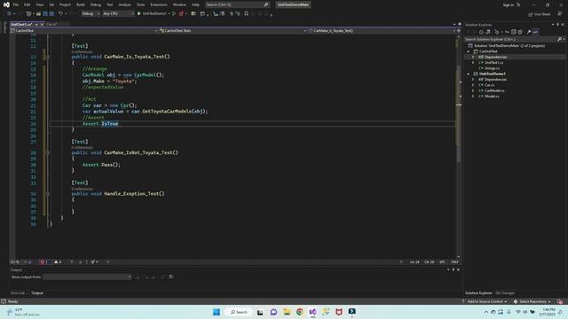 Understanding Unit Test with AspDotNetCore CSharp