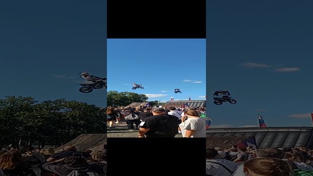 Мотокросс фристайл  #shorts