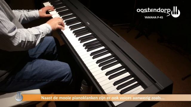 Yamaha P-45 | Sounddemo смотреть онлайн