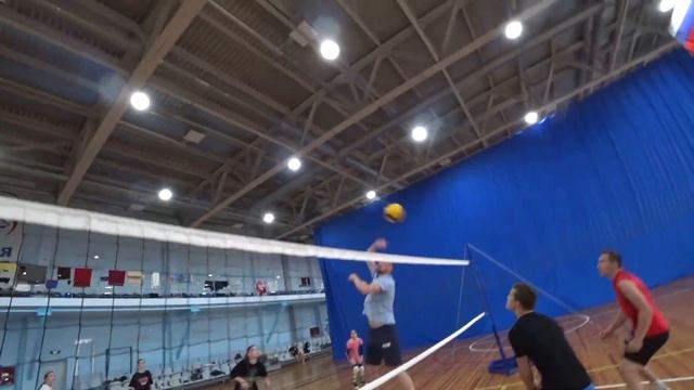 Волейбол от первого лица. First person volleyball.