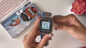 Watch 9 Ultra LAXASFIT 49mm NFC always display | Apple Watch Ultra 2 Style #smartwatch #fyp