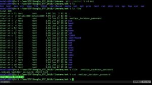 Google CTF FIRMWARE Capture the Flag 8