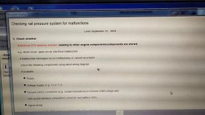VW fault code p008700