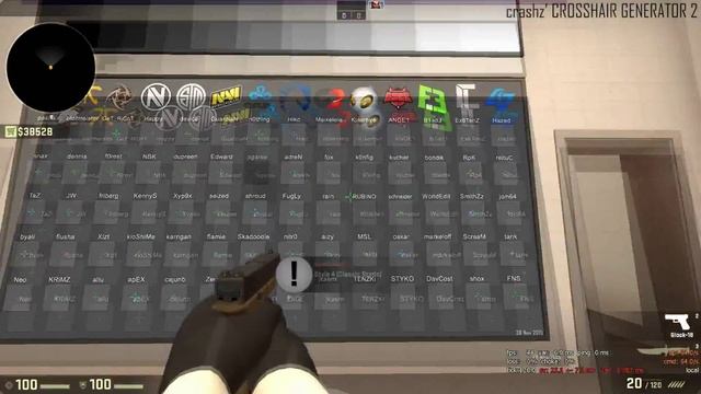 КАК НАСТРОИТЬ ПРИЦЕЛ В CS:GO? (Карта для настройки прицела) смотреть онлайн