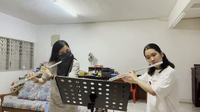 Johann Sebastian Bach Siciliano Flute Duet смотреть онлайн