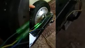 Электросамокат из  гироскутера