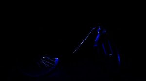 Проверка светодиодной подсветки у спортивного велосипеда. Смотрим что получилось!