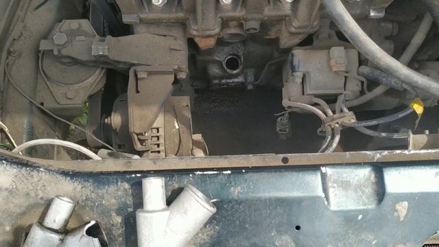 Замена штуцера вентиляции картера (тройник щупа) смотреть онлайн