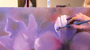 Флоксы   Как рисовать цветы маслом легко и быстро  Александр Южаков