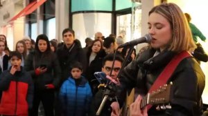 'WHAT A CROWD REACTION' Incredible song  BOHEMIAN RHAPSODY' Allie Sherlock cover