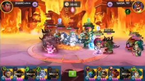 Battle Arena Heroes Adventure : Битва топ пачек, Labrus VS Spartak_787
