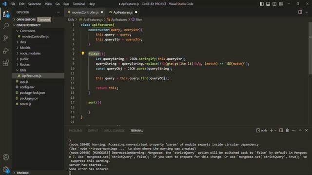 #81 Creating A Reusable Class | Using MongoDB With Express| A Complete NODE JS Course