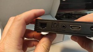 Android TV box Magicsee N5 Max распаковка