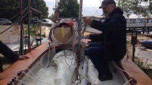 Поездка в Кострому. Швертбот "Ёрш"