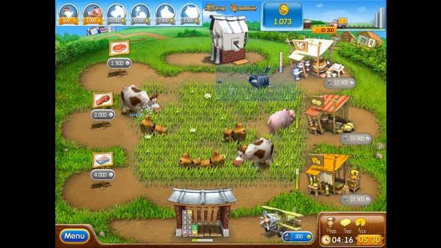 Farm Frenzy 2 (3 Awards - expedient, no clicking, catching bear) Веселая ферма 2 (3 награды) смотреть онлайн