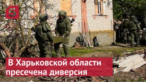 Бойцы Росгвардии пресекли диверсию ВСУ в Харьковской области.