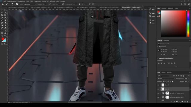 CYBERPUNK | SPEED ART смотреть онлайн