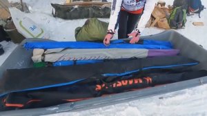 Лыжный переход до кордона Комсомольского заповедника «Тихая» осуществили комсомольчане