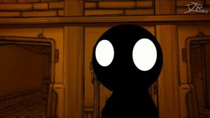 BENDY AND THE INK MACHINE CHAPTER 1-4 IN A NUTSHELL (Stickman vs BATIM Animation)