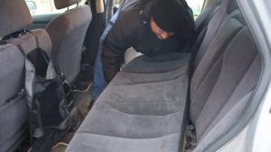 Как снять задний диван ниссан тиида латио