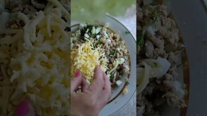#готовлювкусно Пирог с мясом в микроволновке