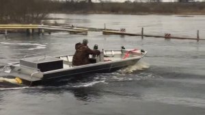 Водомётный катер. Малая Химкинская судоверфь.