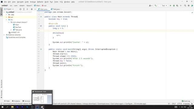 Java. Volatile p2 смотреть онлайн