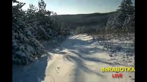 Проходимость Нивы ВАЗ 2121 по снегу. Наша Нива на бездорожье. doRABOTKA