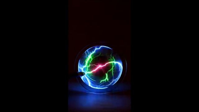 Электрический плазменный диск Тесла Rainbow D - 20см (Реакция на прикосновения) смотреть онлайн