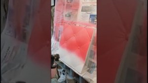 покраска гипсовой панели