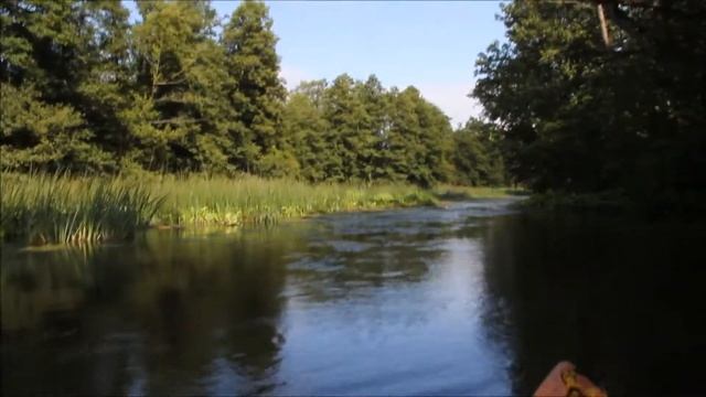 Сплав на байдарках по реке Анграпе, Калининградская область