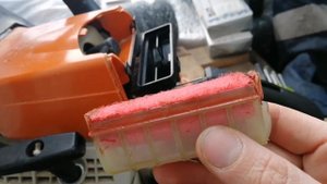 Штиль Ms 210 пробую модернизировать воздушный фильтр