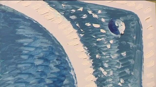 В художественной галерее можно увидеть картину, «нарисованную» стружкой от карандаша смотреть онлайн