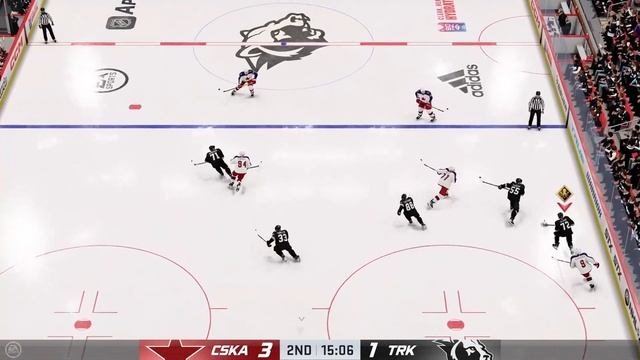 KHL - Traktor Chelyabinsk Vs CSKA Moscow - Season 2022/23 - NHL 23