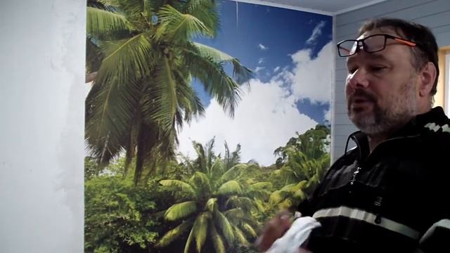 КАК ПРАВИЛЬНО КЛЕИТЬ ФОТООБОИ, ВЕСЬ ПРОЦЕСС ОТ А ДО Я С КОММЕНТАРИЯМИ, В РЕАЛЬНОМ ВРЕМЕНИ. смотреть онлайн