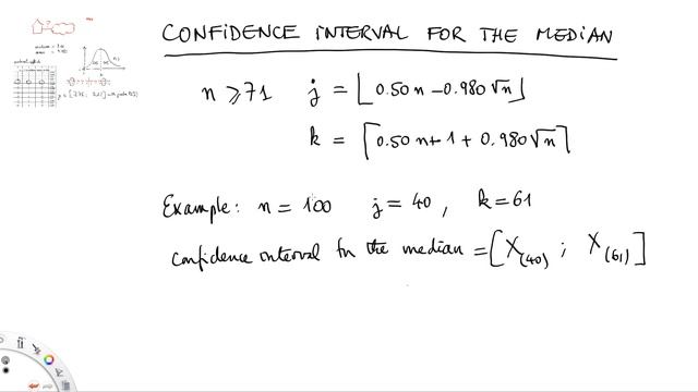 Confidence Interval for the Median | Jean-Yves Le Boudec смотреть онлайн