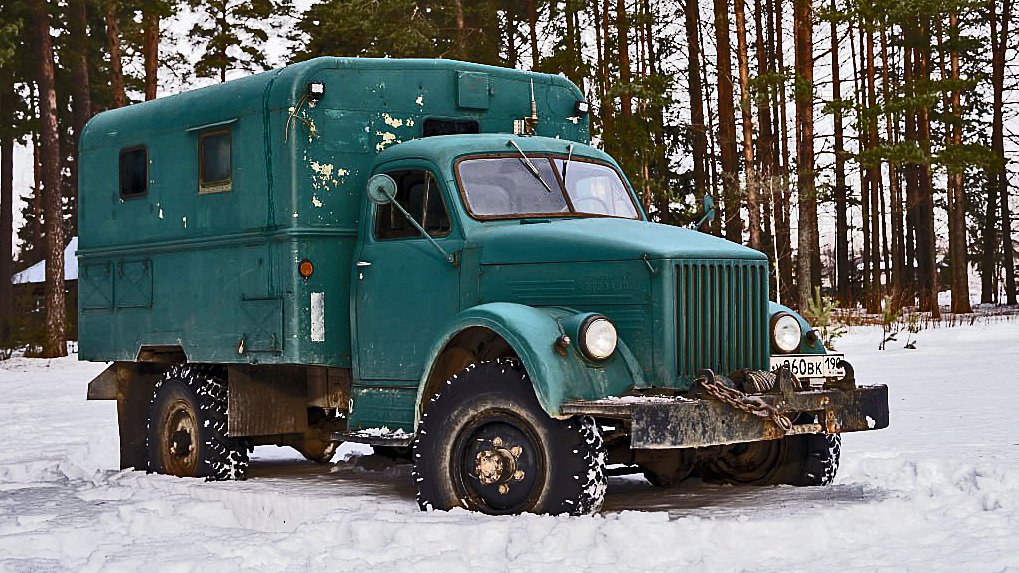 ГАЗ-63 - полный привод самого массового грузовика в СССР